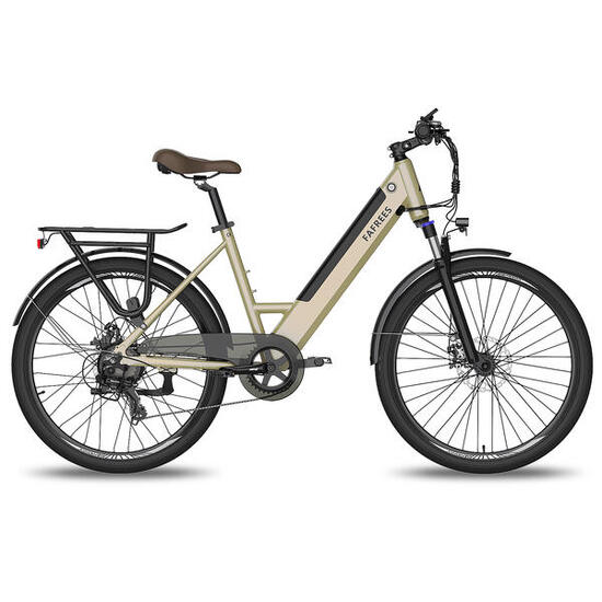 Stads elektrische fiets FAFREES F26 Pro 250W 36V15Ah accu 26" band