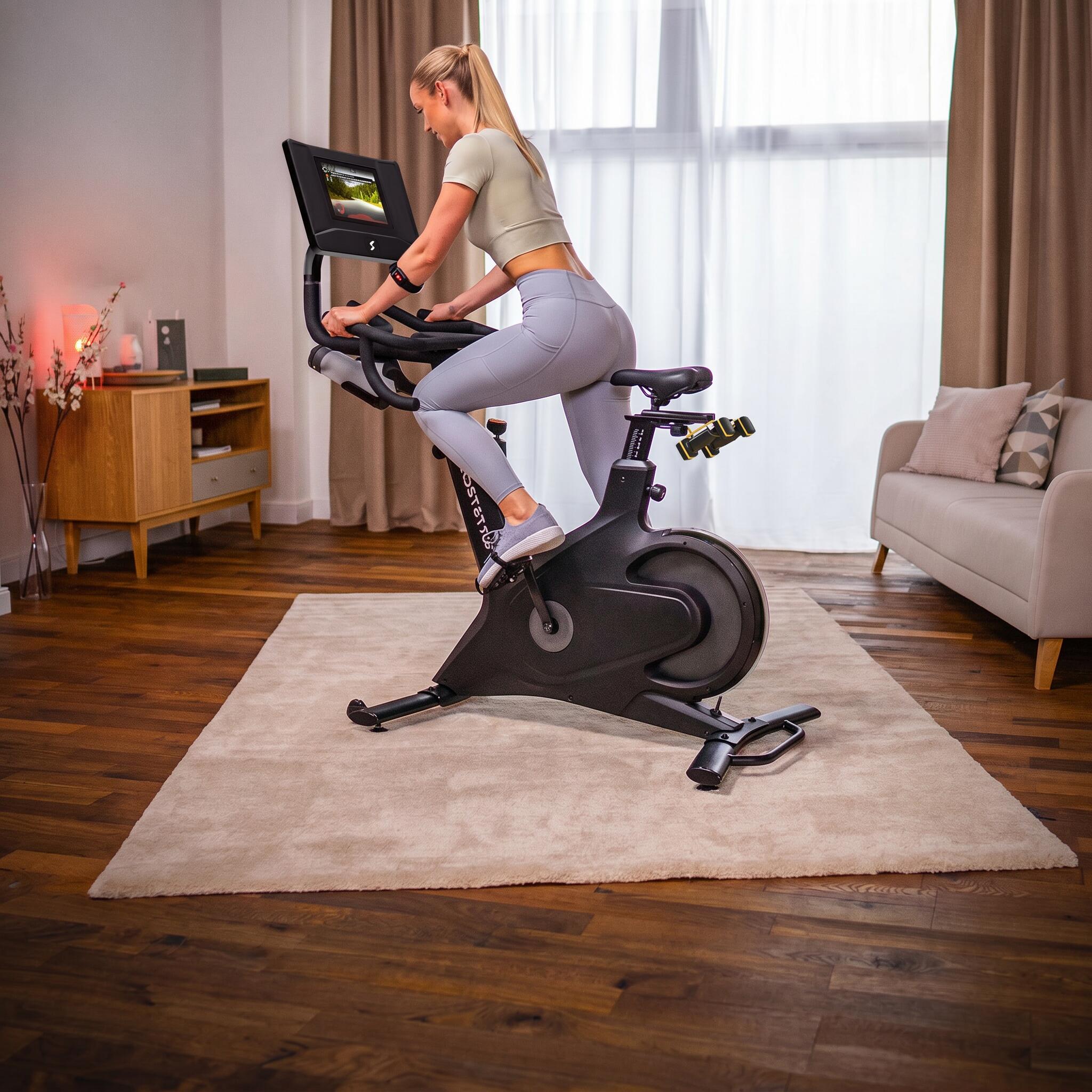 Sportstech Speedbike sBike | Pantalla táctil 10,1" | Feedback LED | Cursos 3/8