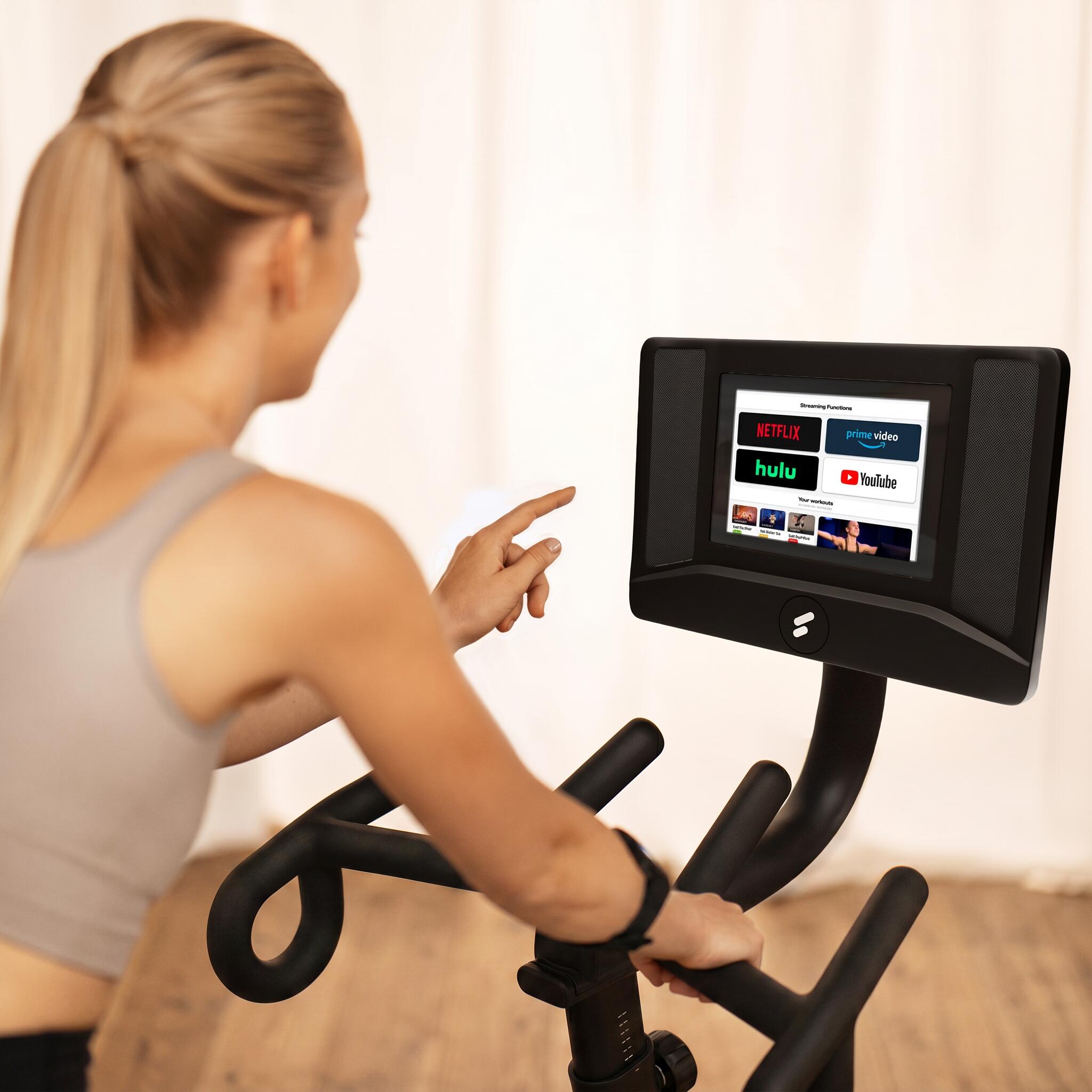 Sportstech Speedbike sBike | Pantalla táctil 10,1" | Feedback LED | Cursos 4/8
