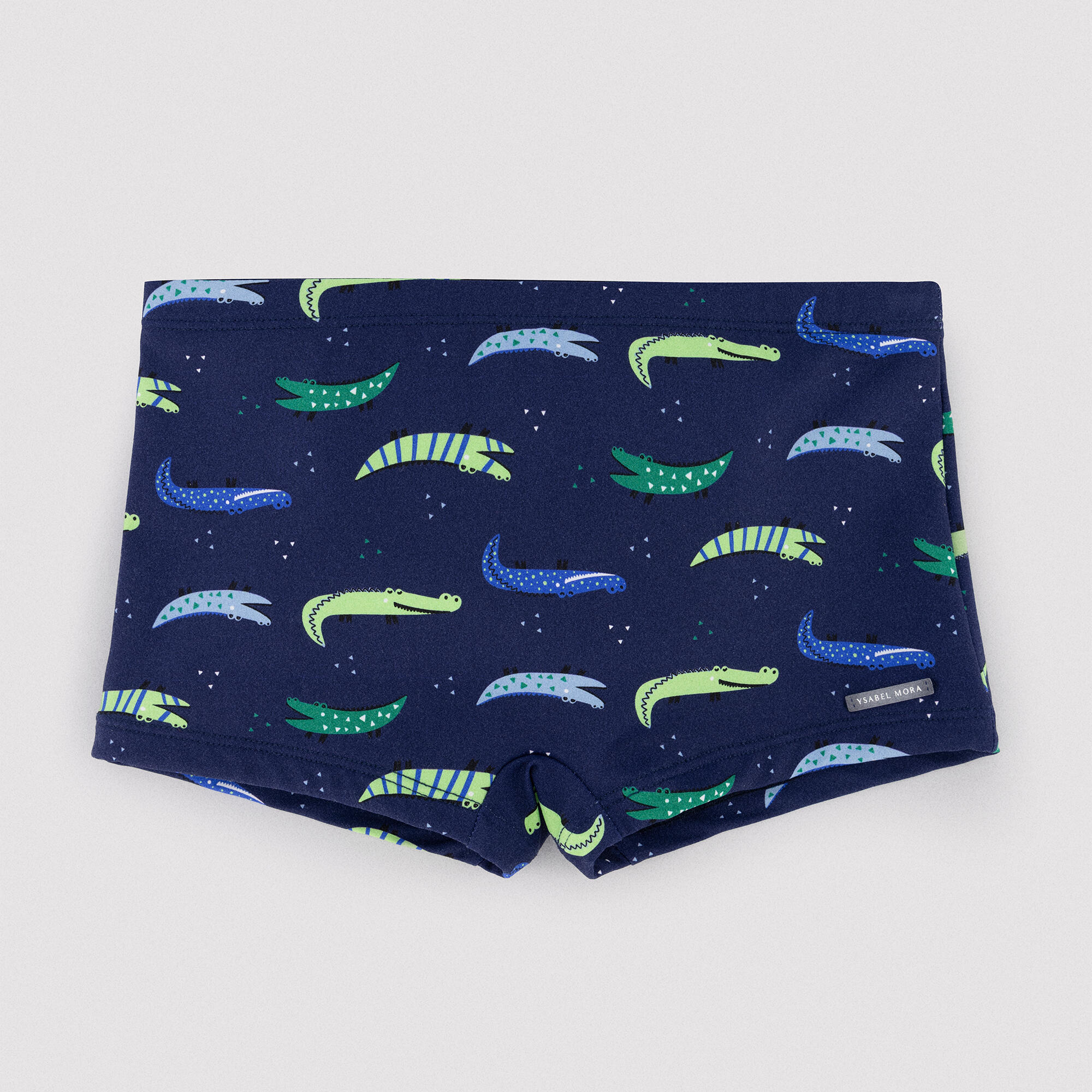 Boxer de bain pour garçon avec imprimé crocodile 1/6