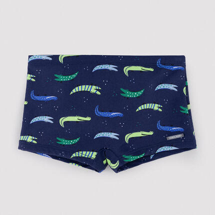 Boxer de bain pour garçon avec imprimé crocodile