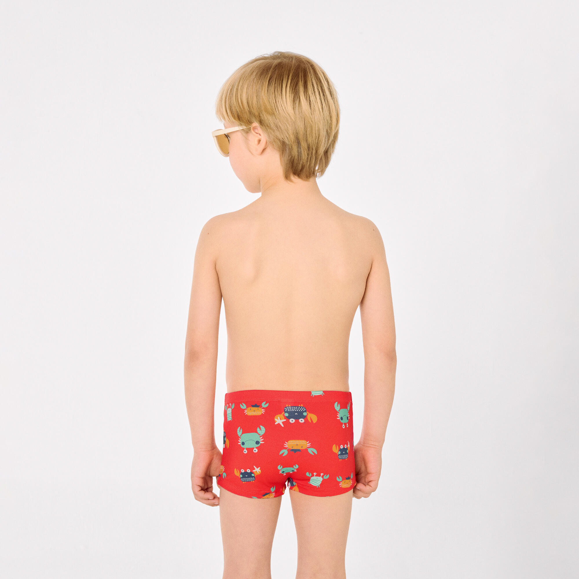 Maillot de bain boxer pour garçon avec imprimé crabe 4/7