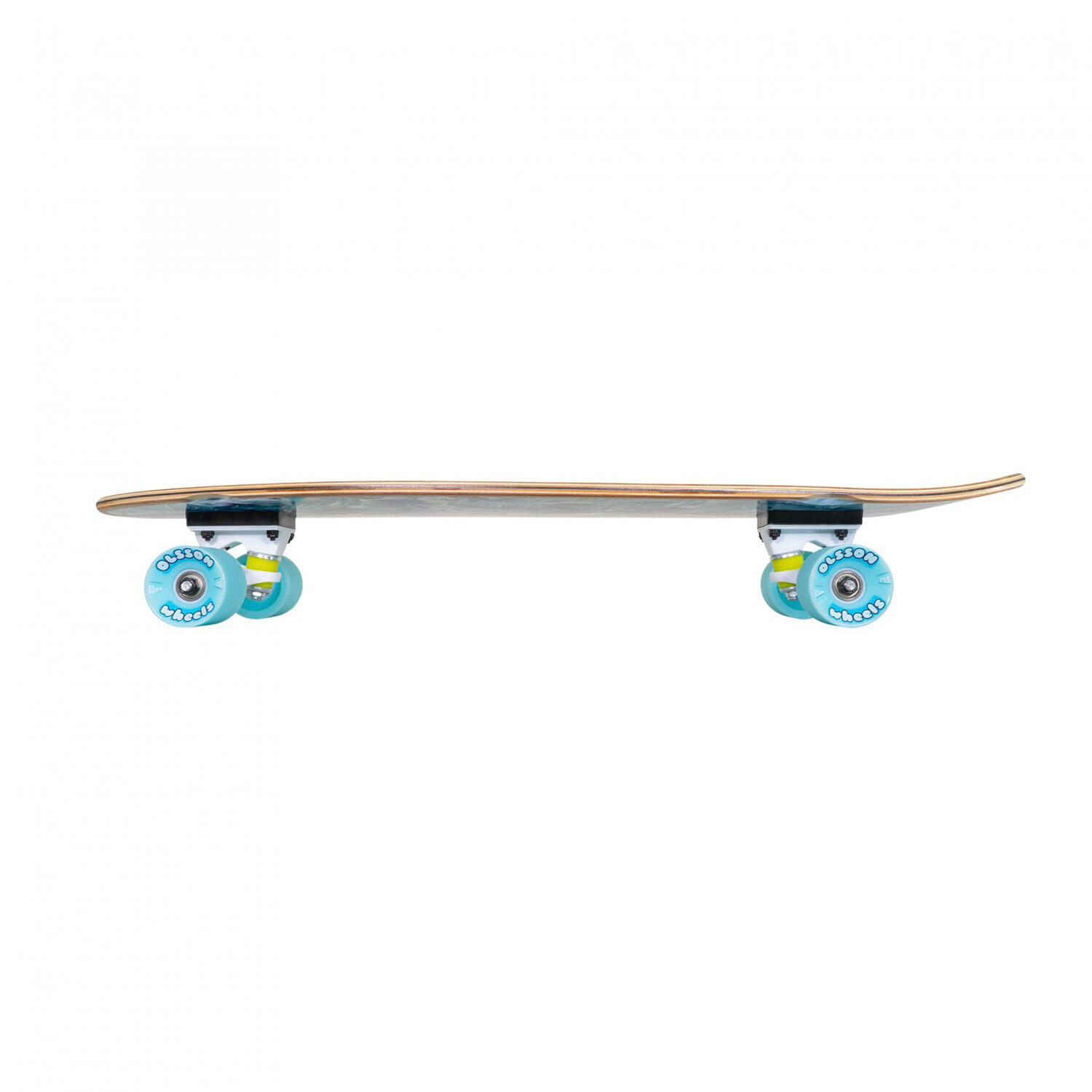 Cruiser-Skateboard OLSSON CREATION 29" x 8,5" SHR 60 mm Rollen 7-lagiges Ahorn 5/6