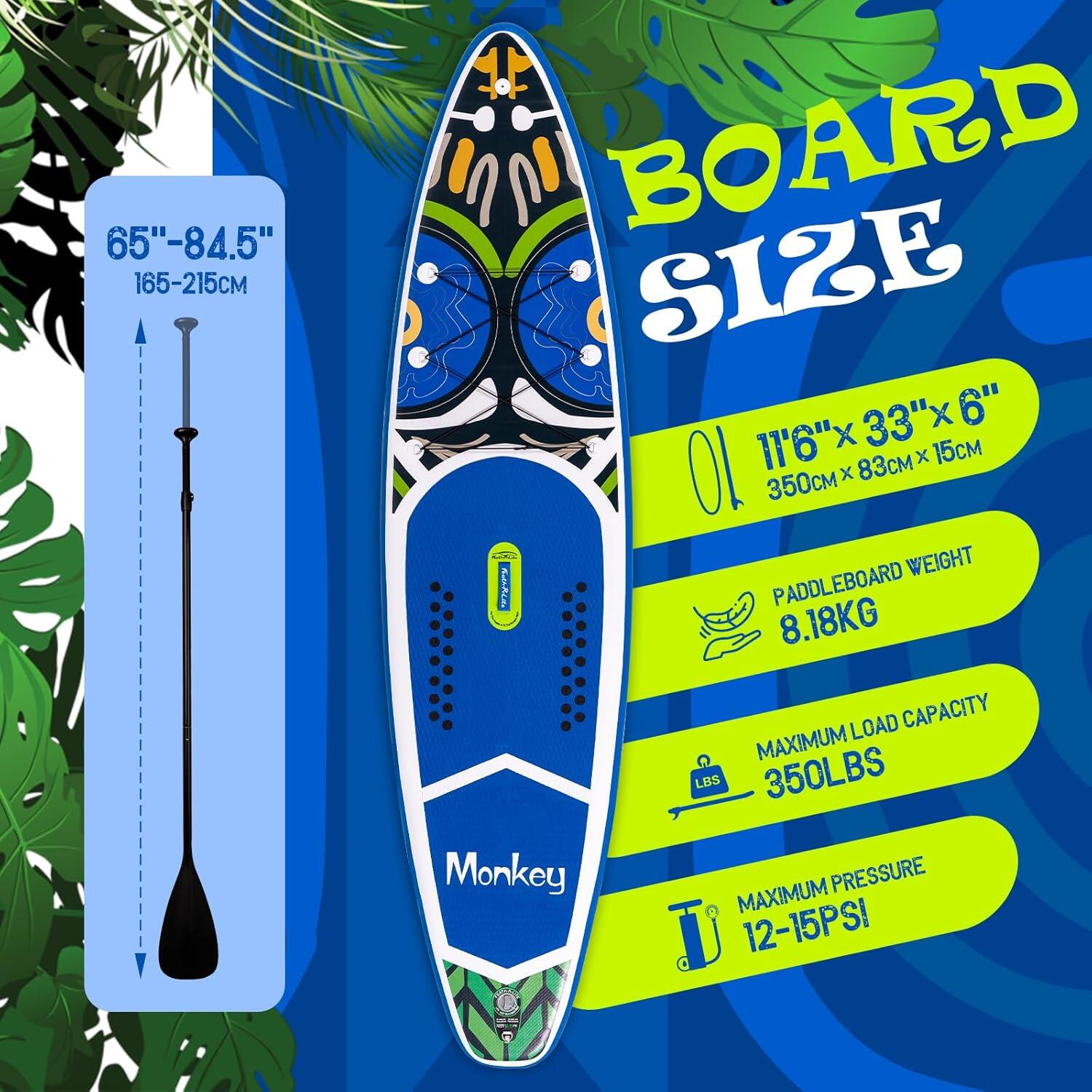 SUPFR02E FunWater: SUP para 2 pessoas / familiar 2/7