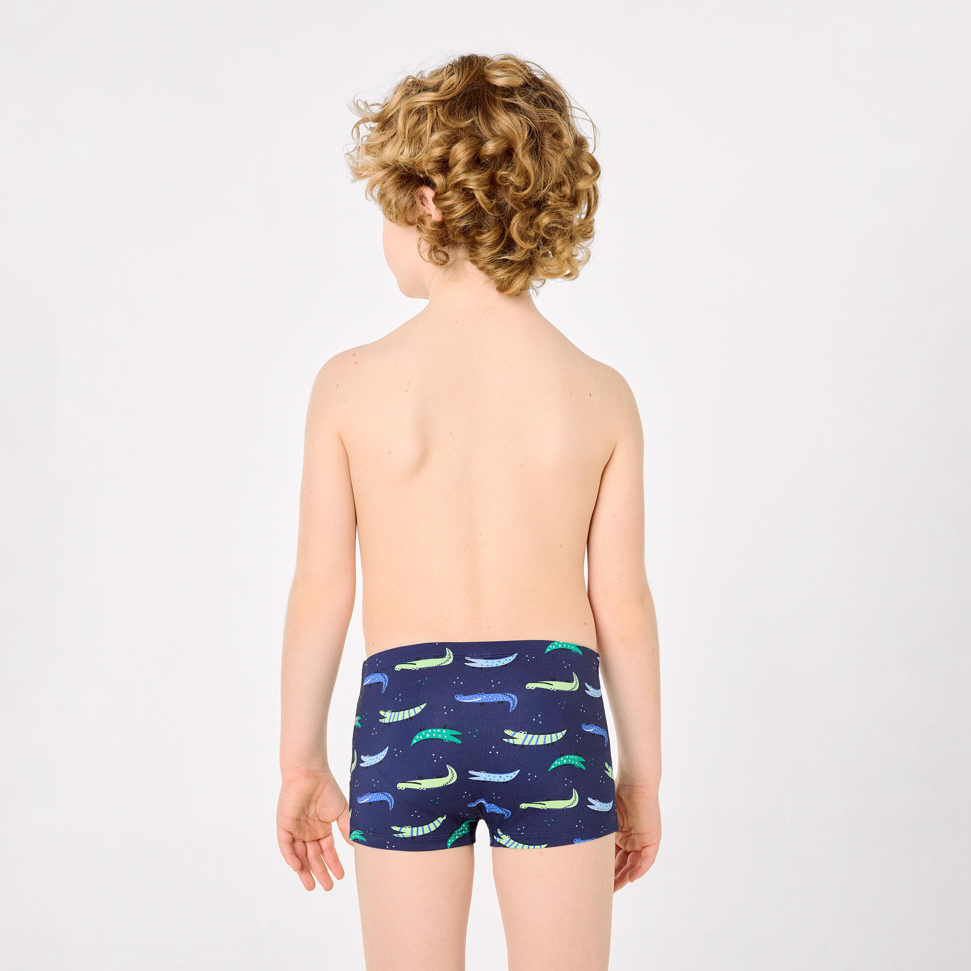 Boxer de bain pour garçon avec imprimé crocodile 4/6