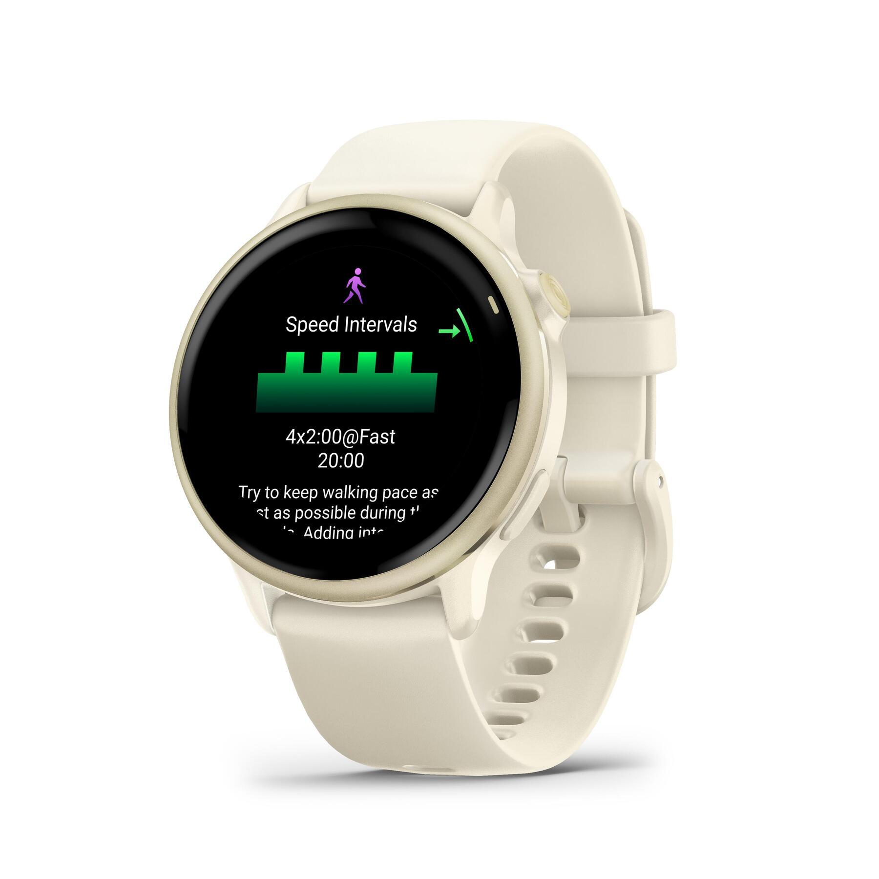 Second Life - Zegarek smartwatch Garmin vívoactive 6 Gold - Stan Doskonały 2/7
