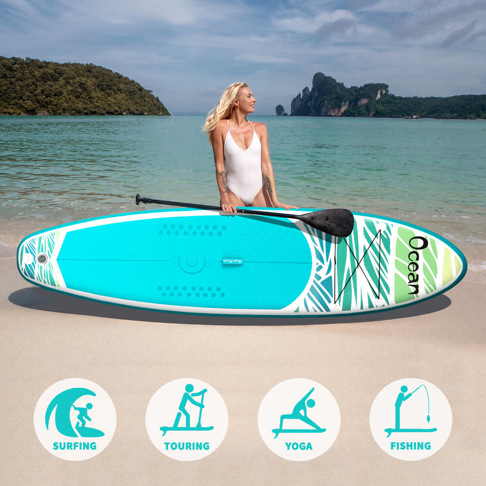 FunWater SUPFR03F – SUP insuflável 335x83x15cm, estável, leve, completo 5/6