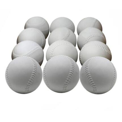 A-122 balle de baseball entrainement pour machine à lancer, taille 9'', blanc, 1