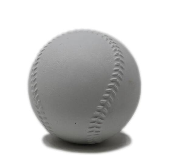 A-122 balle de baseball entrainement pour machine à lancer, taille 9'', blanc, 1 2/3