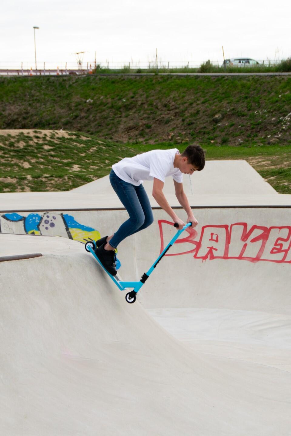 Freestyle-Scooter OLSSON COASTER Blau 100 mm 7/7