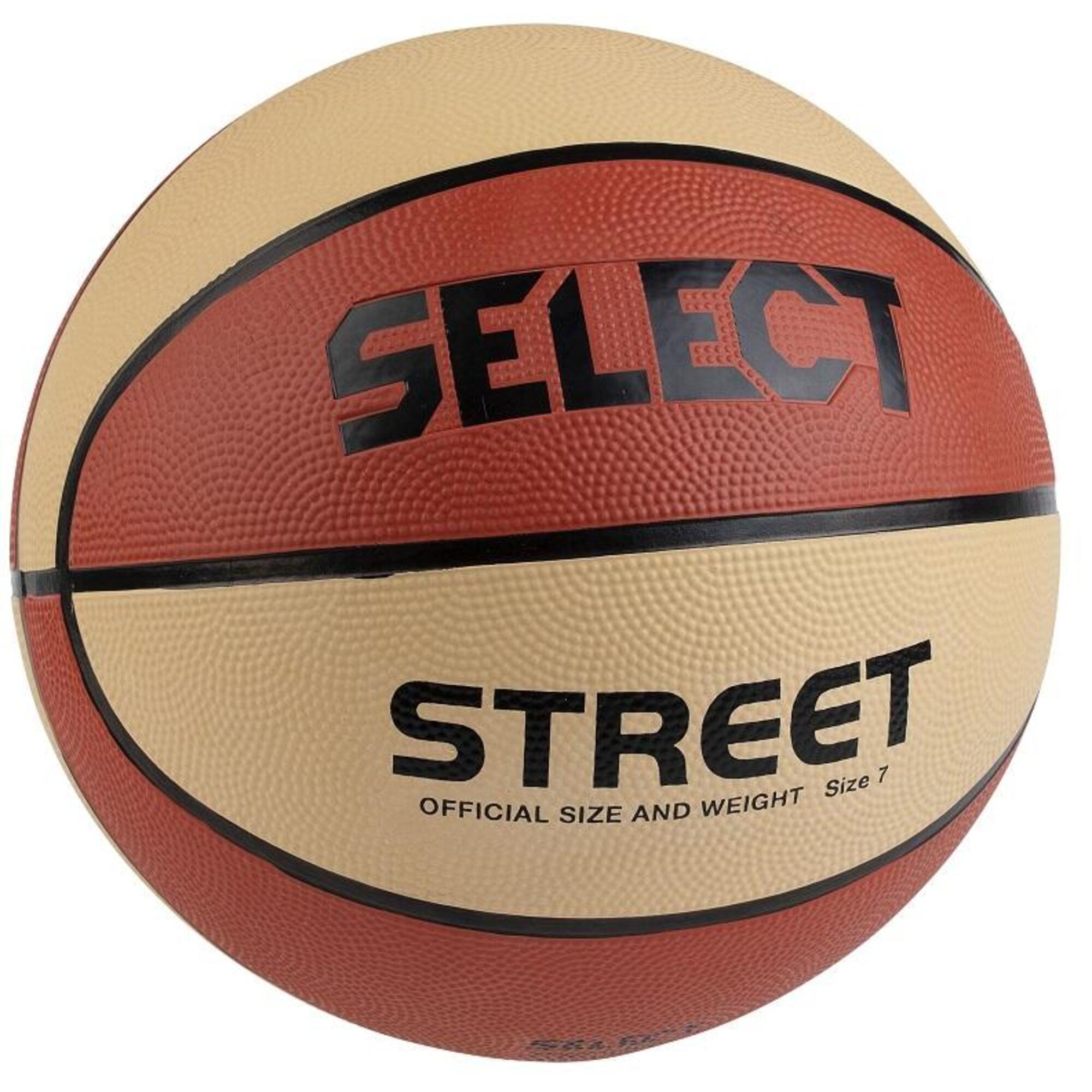 Bola basquetebol select street brown
