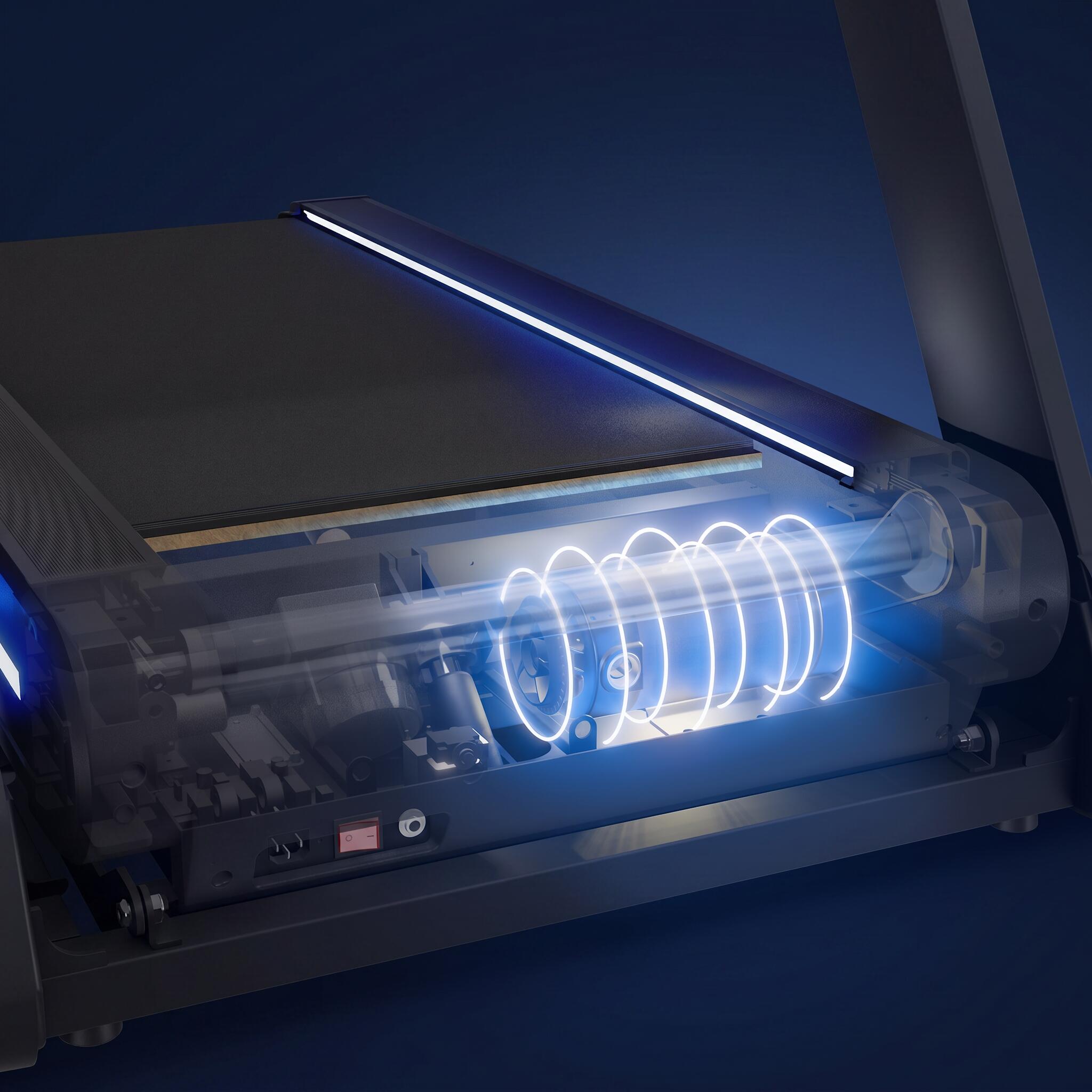 Sportstech Laufband sTread Lite | Klappbar | LED-Beleuchtung | Bis 20 km/h 7/8