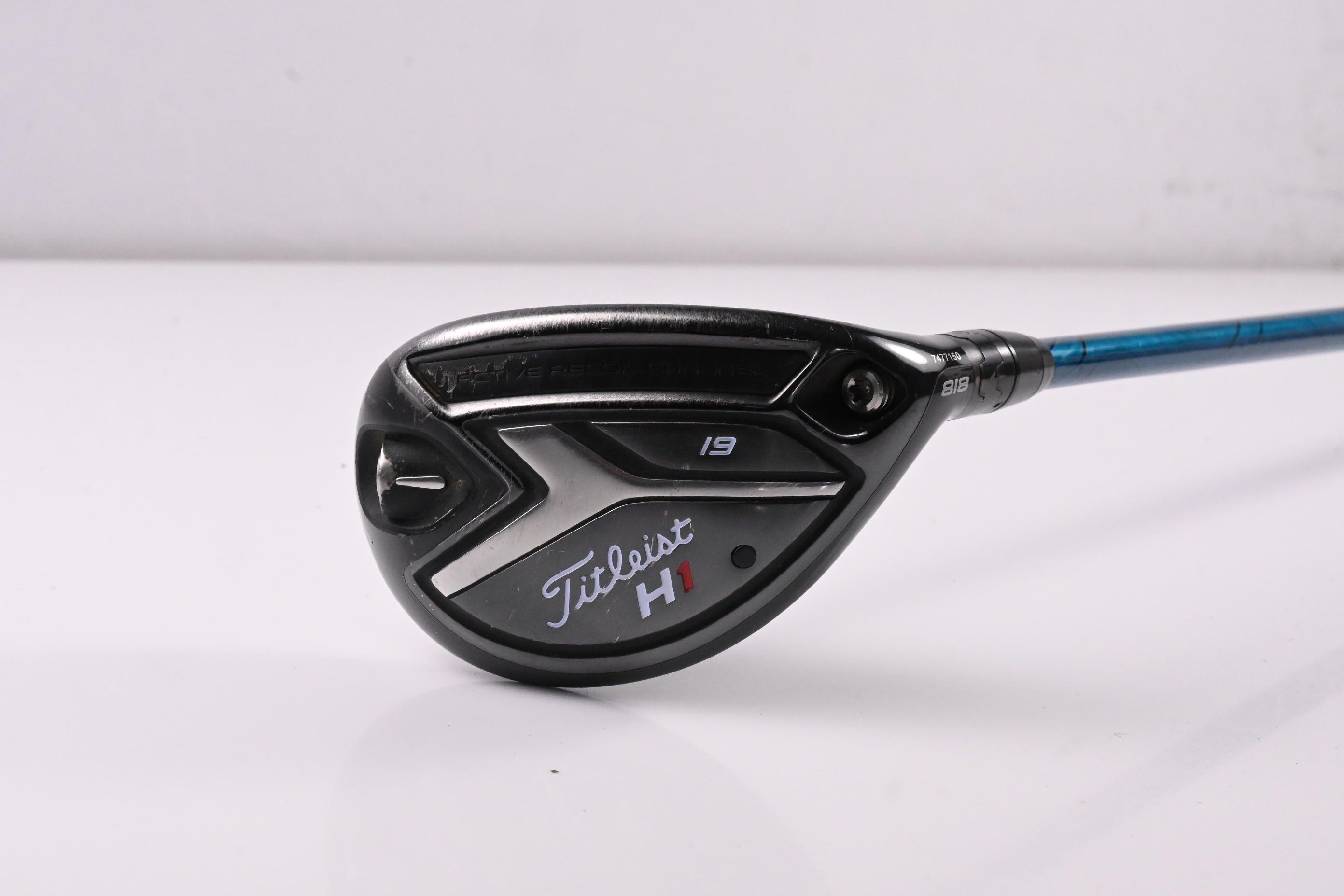Titleist 818 H1 #3 Hybrid / 19 Degree / Regular Flex EvenFlow Blue
