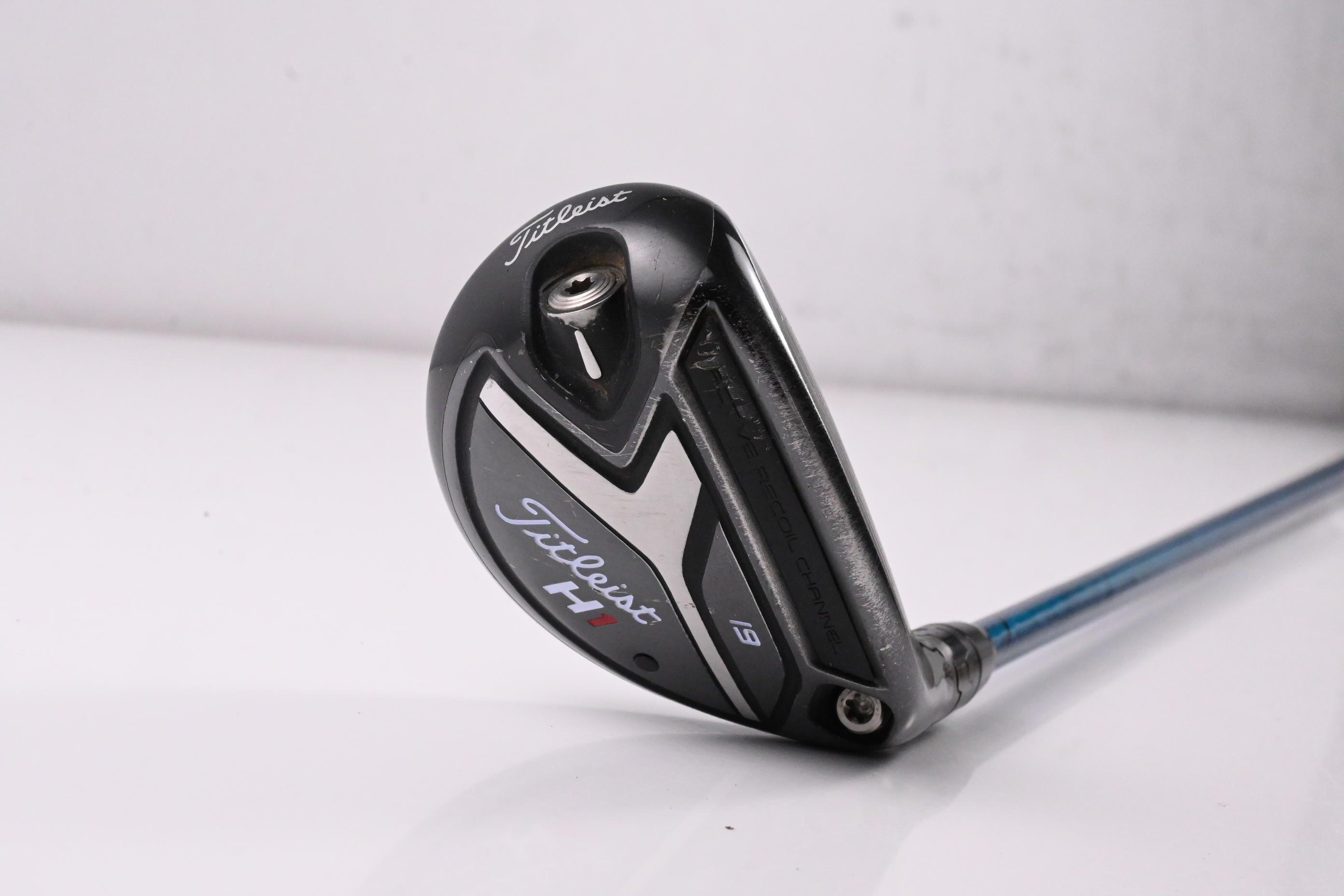 Titleist H1 ユーティリティ 19度 818 3u 4u ハザーダス Titleist 818 H1 #3 Hybrid / 19 Degree / Regular Flex EvenFlow Blue