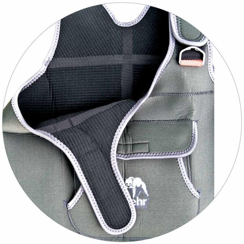 Behr Neopren Wathose Comfort Plus Größe 44 4/6