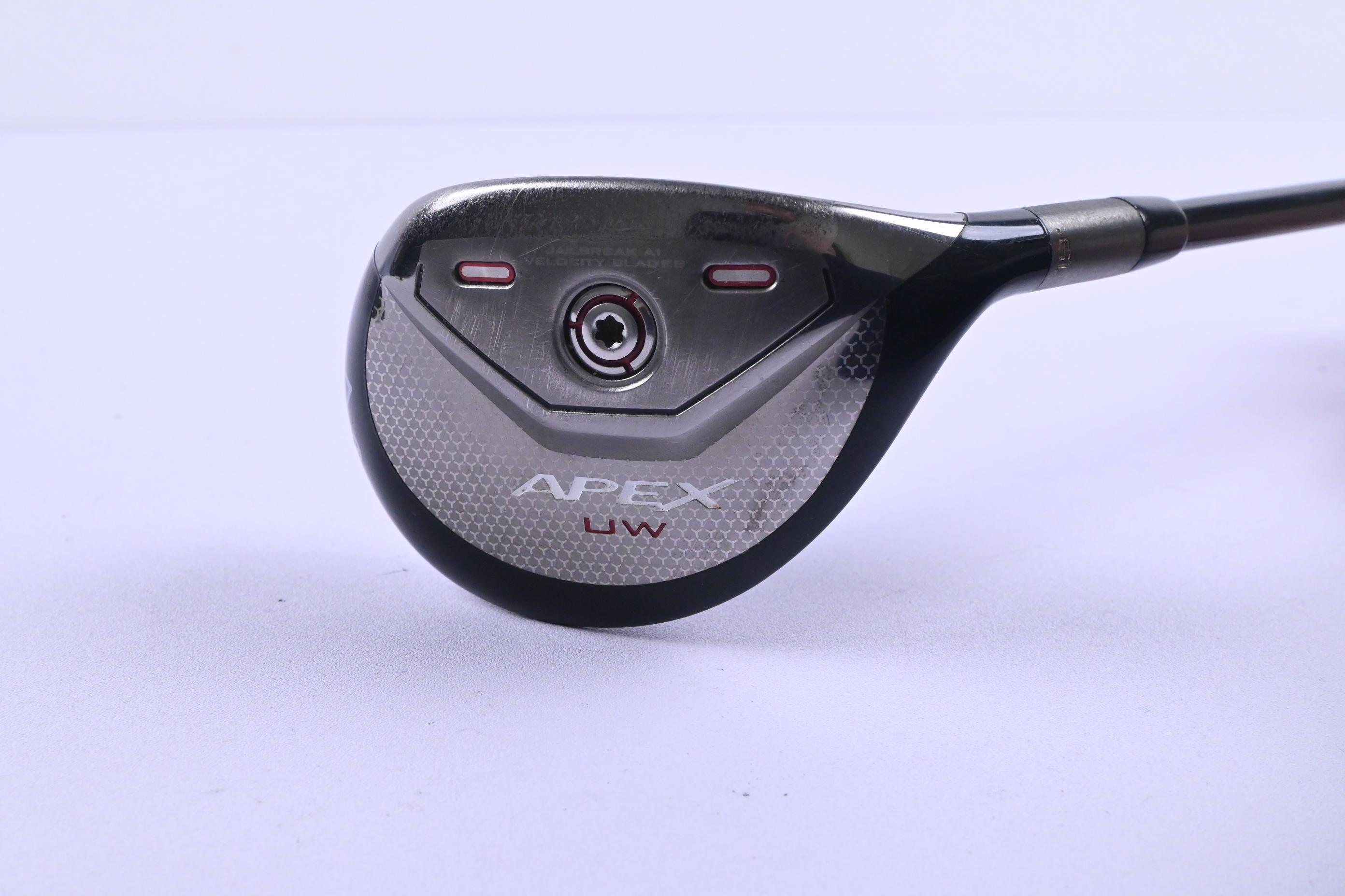 Callaway Apex UW #3 Hybrid / 19 Degree / Stiff Flex HZRDUS Smoke
