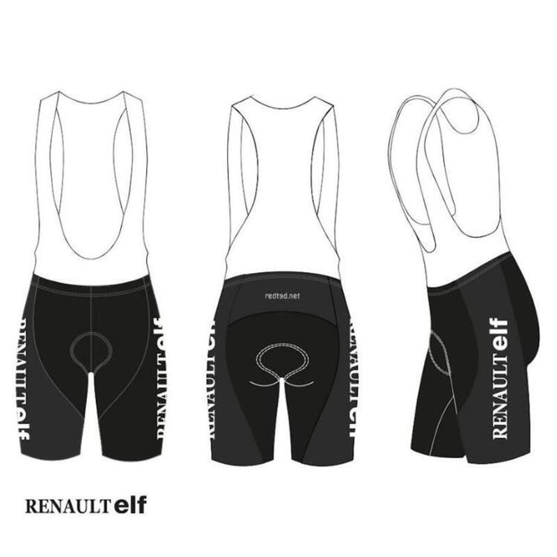 Pantaloncini da ciclismo Renault Elf - RedTed