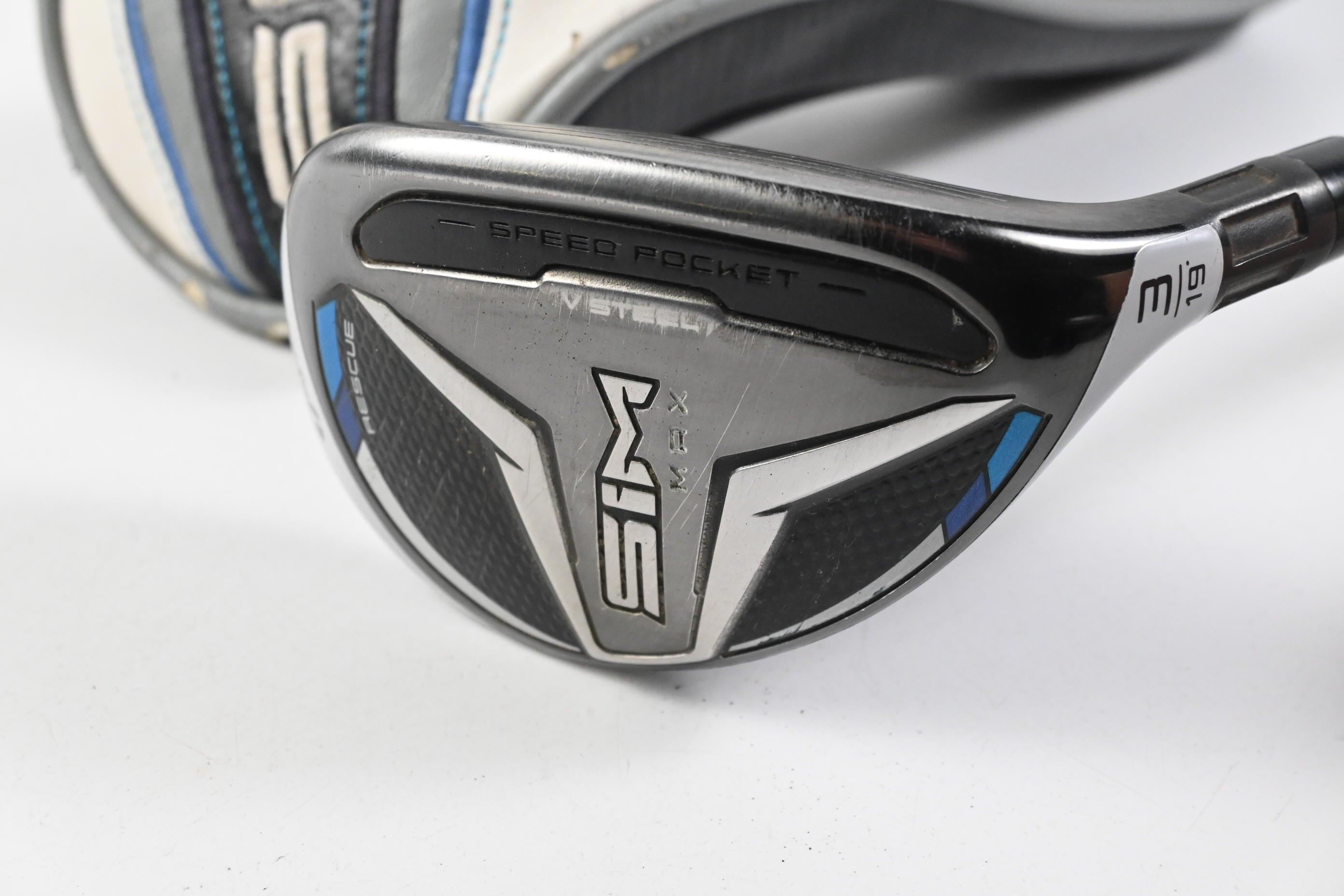 Taylormade SIM Max #3 Hybrid / 19 Degree / Stiff Flex Fujikura