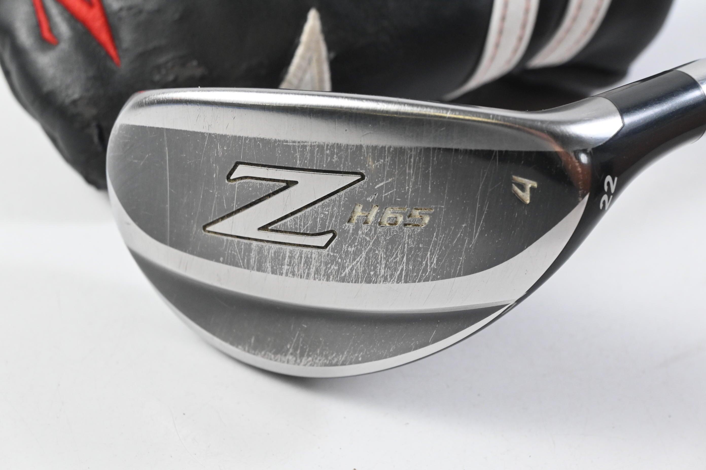Srixon Z-H65 #4 Hybrid / 22 Degree / Stiff Flex Miyazaki Kaula