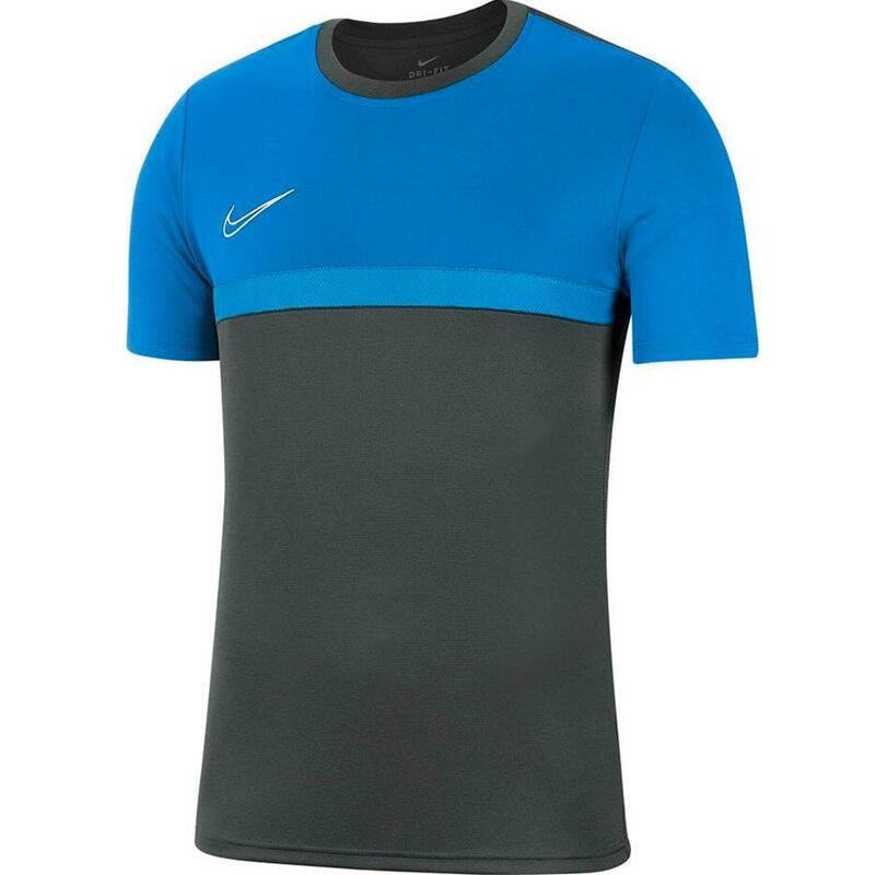 Koszulka dla dzieci Nike Dry Academy PRO TOP SS niebiesko-szara BV6947 062