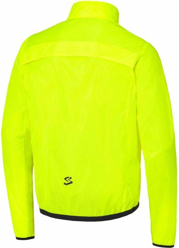 Chaqueta cortavientos unisex Spiuk Anatomic Amarillo Fluo 2/5