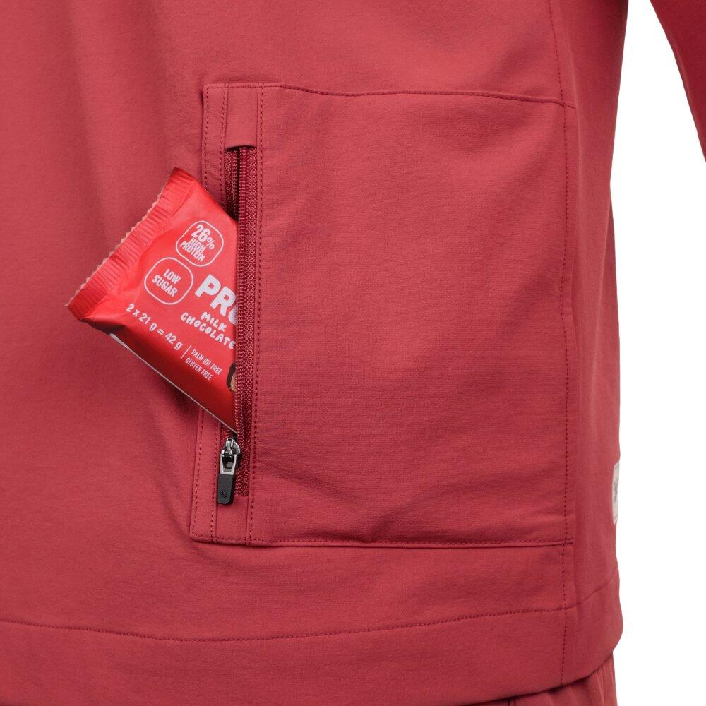 Maglia overshirt estiva da ciclismo gravel da uomo Stoneway Red Rosso 4/6
