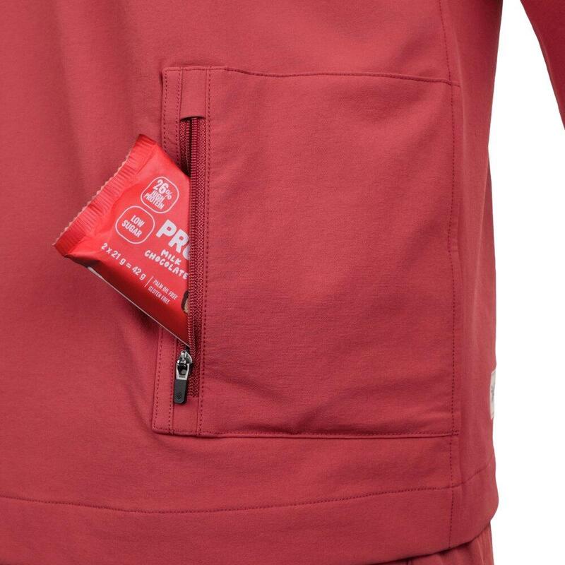 Cămașă de vară pentru gravel pentru bărbați Stoneway Red Roșu
