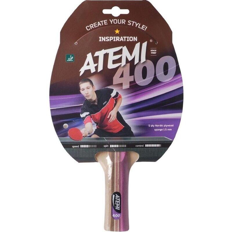 Rakietka do tenisa stołowego Atemi 400* anatomical