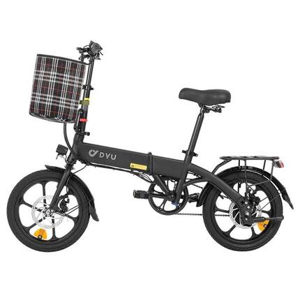 Vélo électrique pliant DYU A1F Pro 16 pouces 250 W 36 V 7,5 Ah