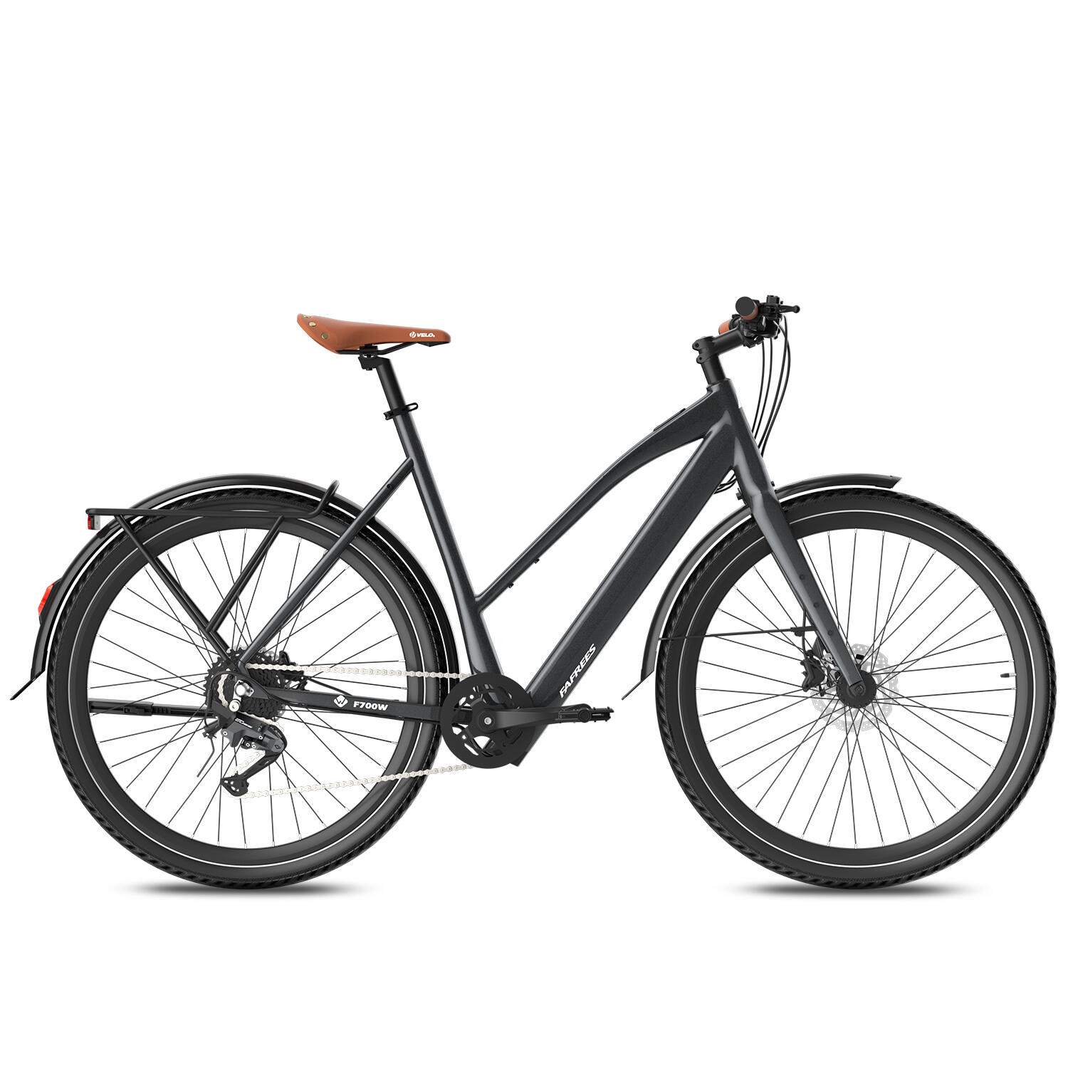 F700W Elektrofahrrad für Erwachsene 36V 10Ah Reifen 700×42C 4/7