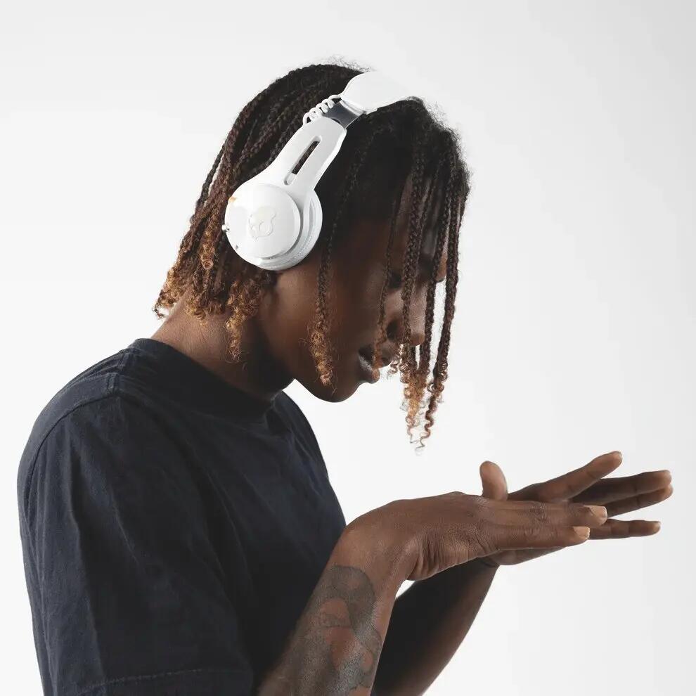 Icon® Wireless On-Ear Bone/Orange 4/5