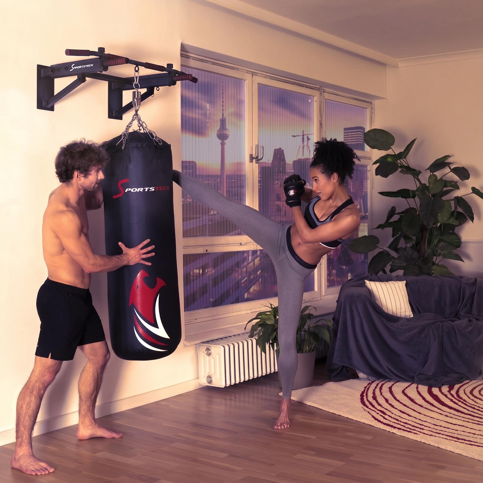 Barre de traction murale 4en1 KS350 - Compacte - 6 poignées - eBook 2/7