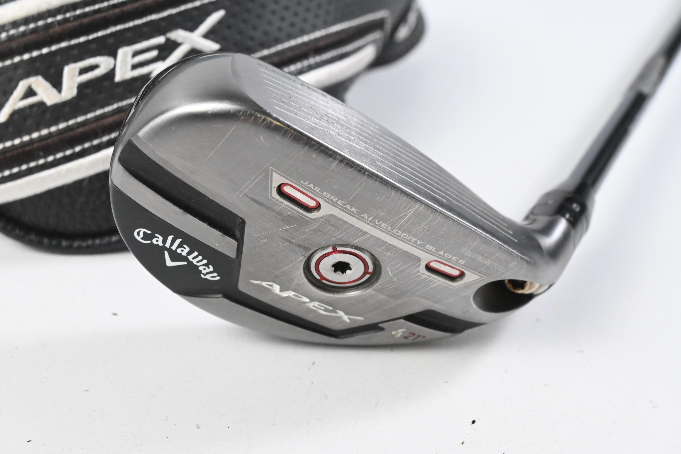 Callaway Apex 21 #4 Hybrid / 21 Degree / Regular Flex UST Recoil
