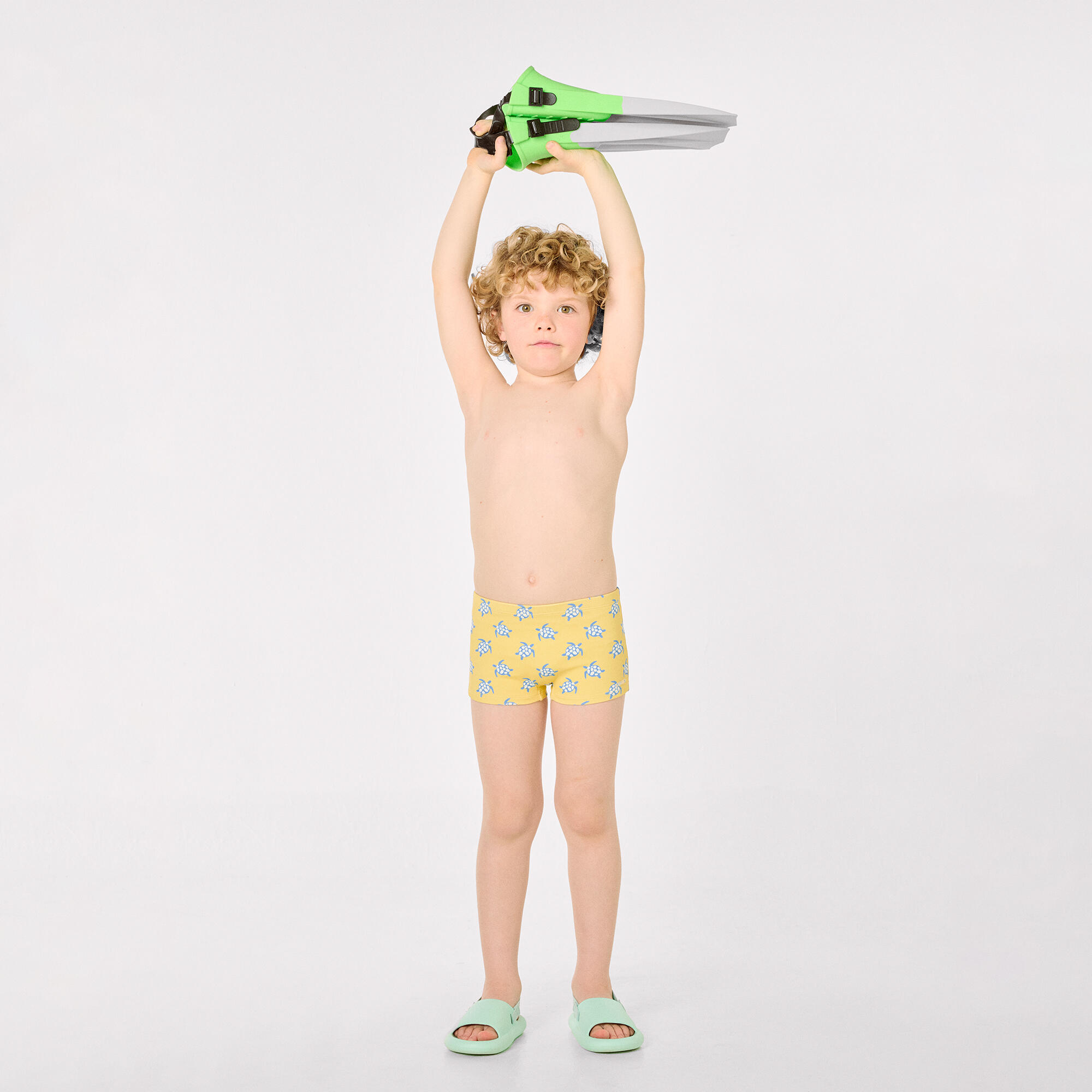 Maillot de bain boxer pour garçon avec imprimé tortue 6/6