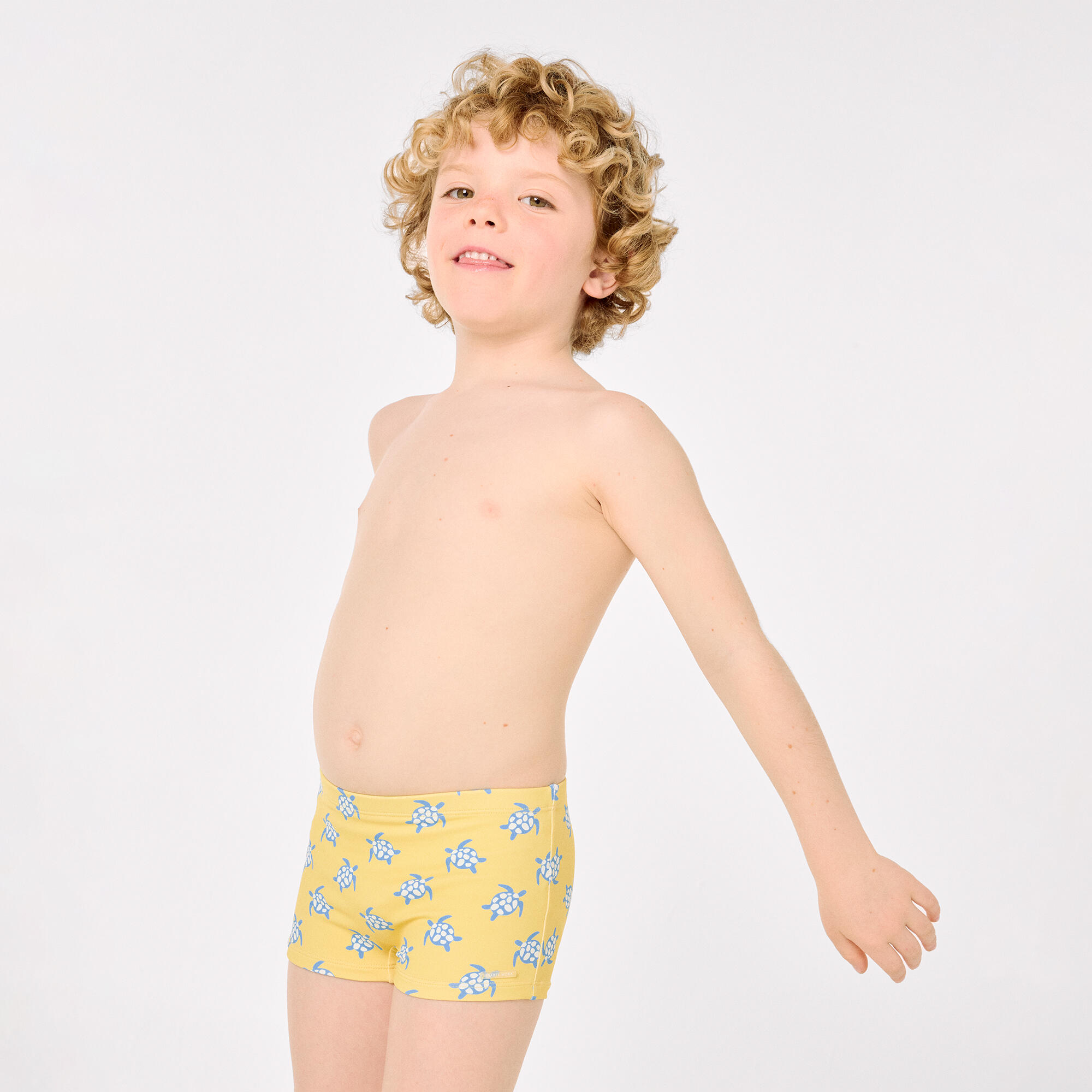 Maillot de bain boxer pour garçon avec imprimé tortue 5/6