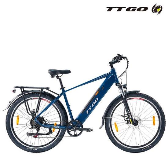 Homme/Femme Vélo électrique M300 120km 27.5" 250W 2026 bleu