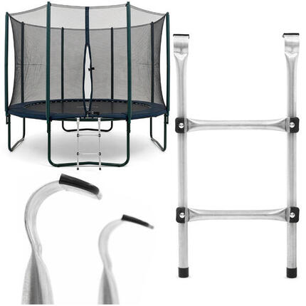 Drabinka do trampoliny Springos 62 cm, schodki z 2 stopniami