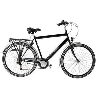 Wheeler herenfiets zwart - city speed, 28", 6 versnellingen