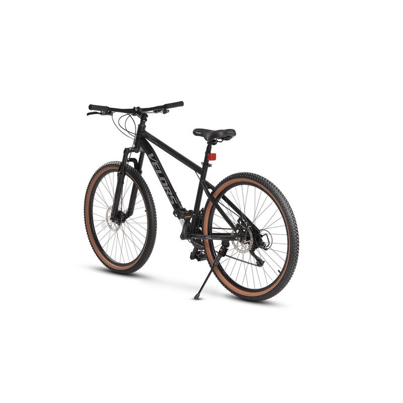 Bicicleta MTB Velors Mercury V27301G, 27.5", Negru/Gri, 21 viteze