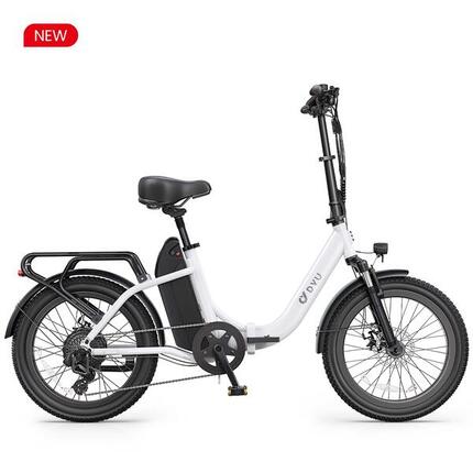 Opvouwbare elektrische fiets DYU C9 met 250W motor en 48V 15,6Ah accu