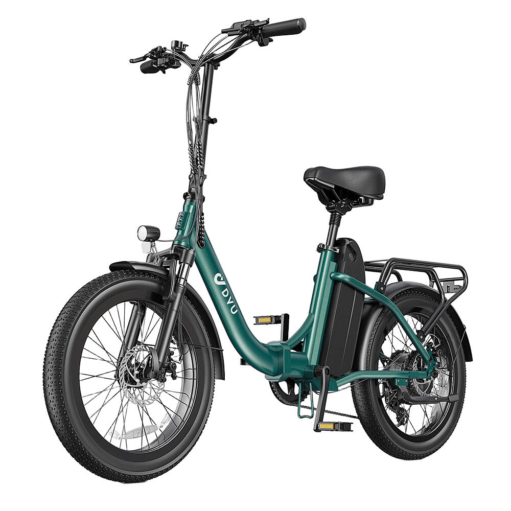 Vélo électrique pliant DYU C9, moteur 250 W, batterie 48 V 15,6 Ah 2/5