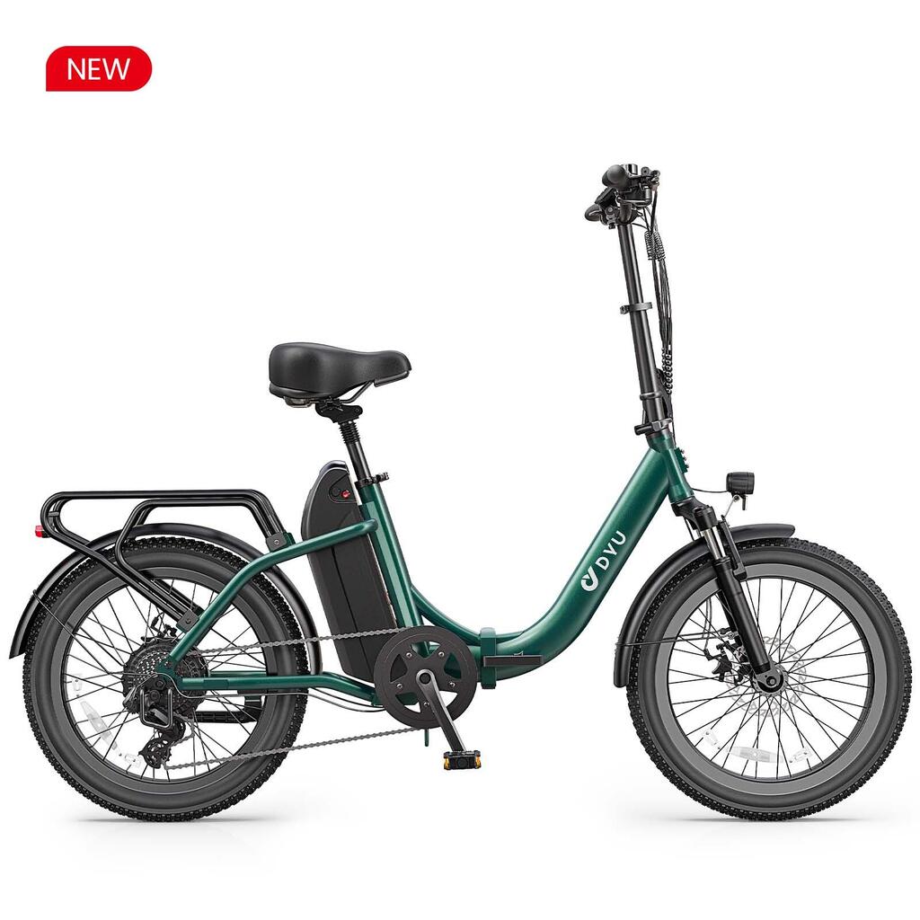 Folding Electric Bike DYU C9 250W Motor, 48V 15.6Ah Battery