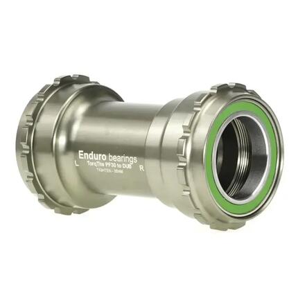 Enduro-Lager Torqtite-Tretlageradapter PF30 auf DUB, SS, Graphit