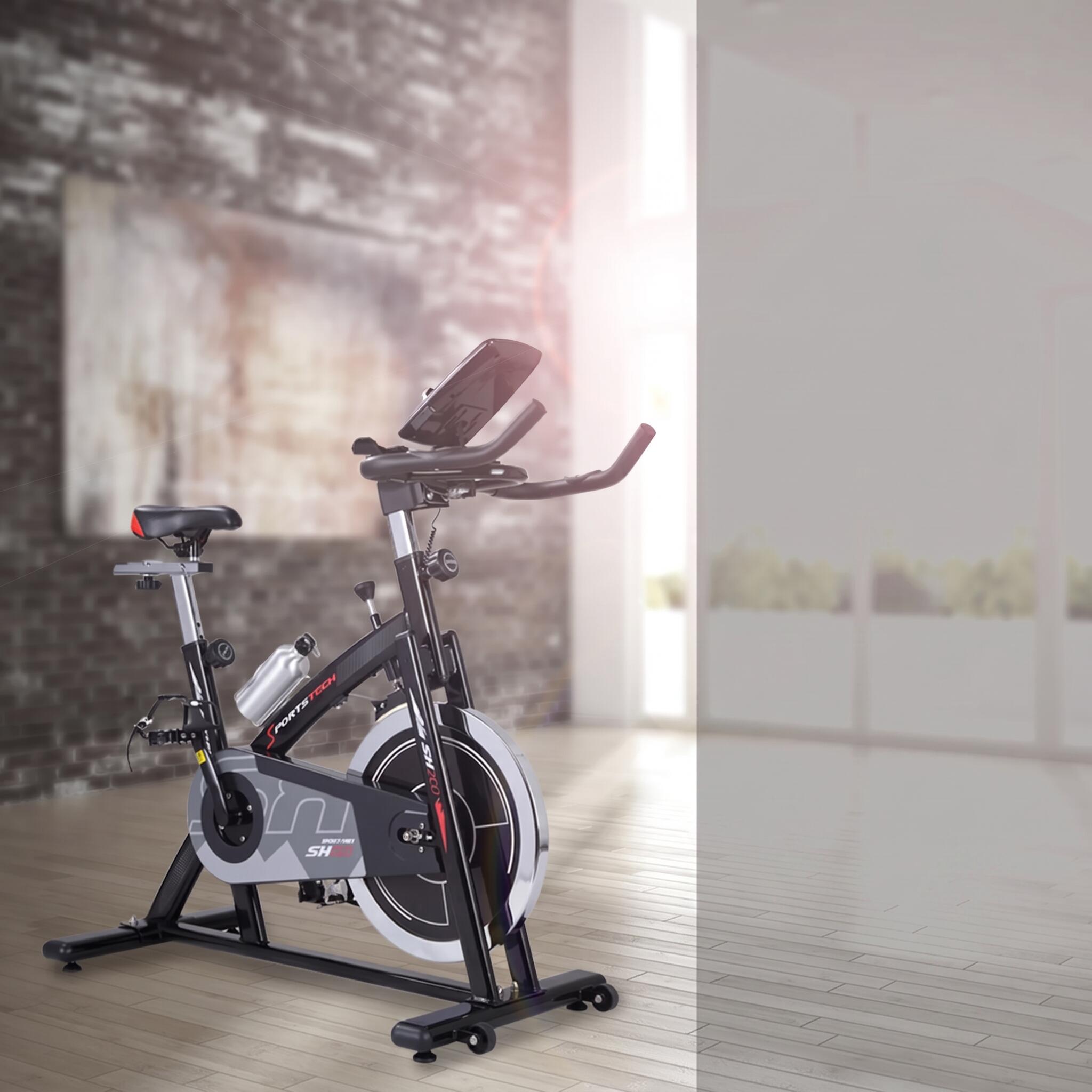 Sportstech Vélo d’Appartement SX200: Application Smartphone, Google Street View 6/7