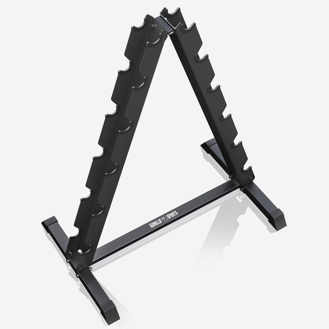 Dumbbell standaard - Halterrek - Voor 12 dumbbells - Belastbaar tot 300 kg 3/7