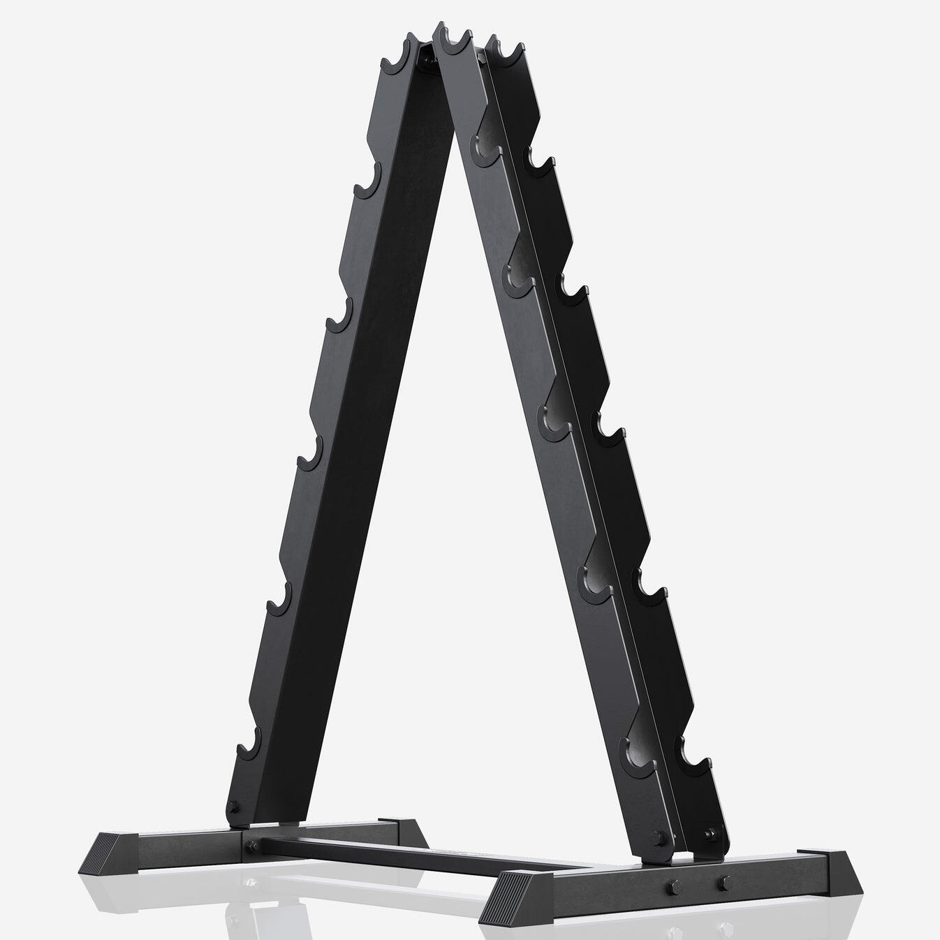 Dumbbell standaard - Halterrek - Voor 12 dumbbells - Belastbaar tot 300 kg 4/7