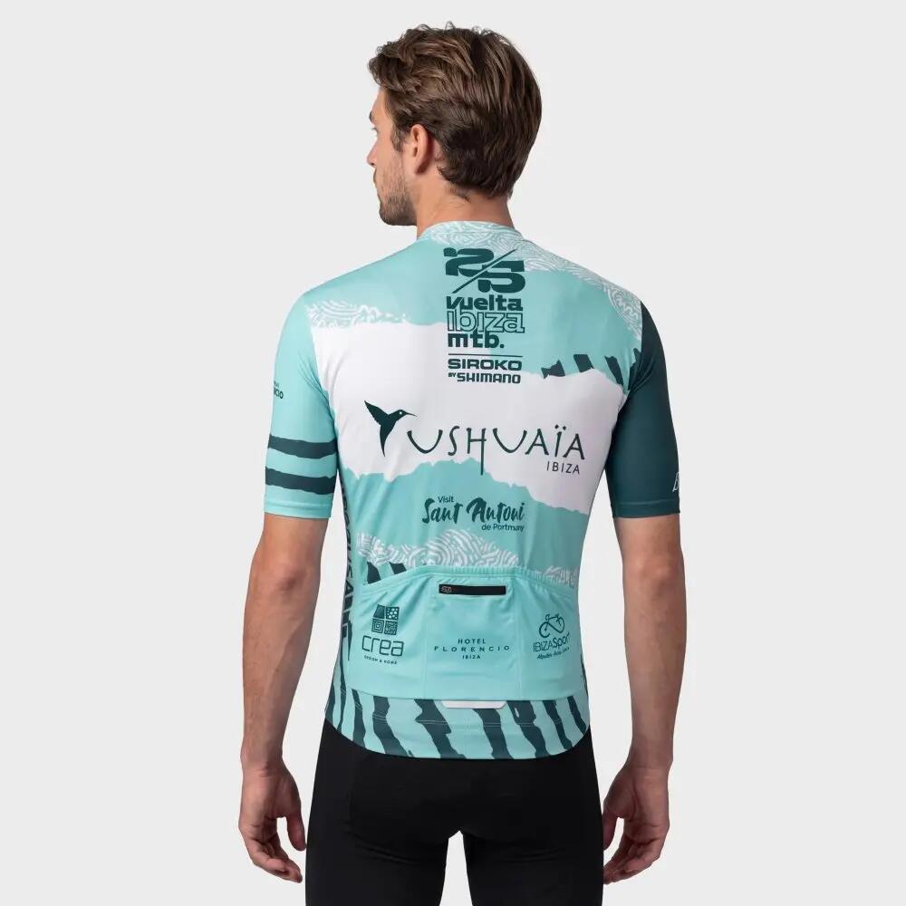 Men Cycling 's vuelta a ibiza mtb x siroko short sleeve jersey VIBZ 26 M8 Tarida 3/4