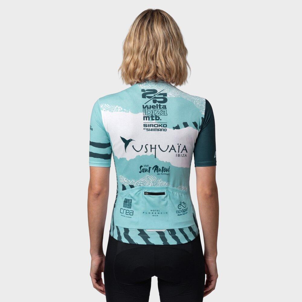 Maglia da ciclismo a maniche corte da donna Vuelta a Ibiza MTB x Siroko VIBZ 26 3/4