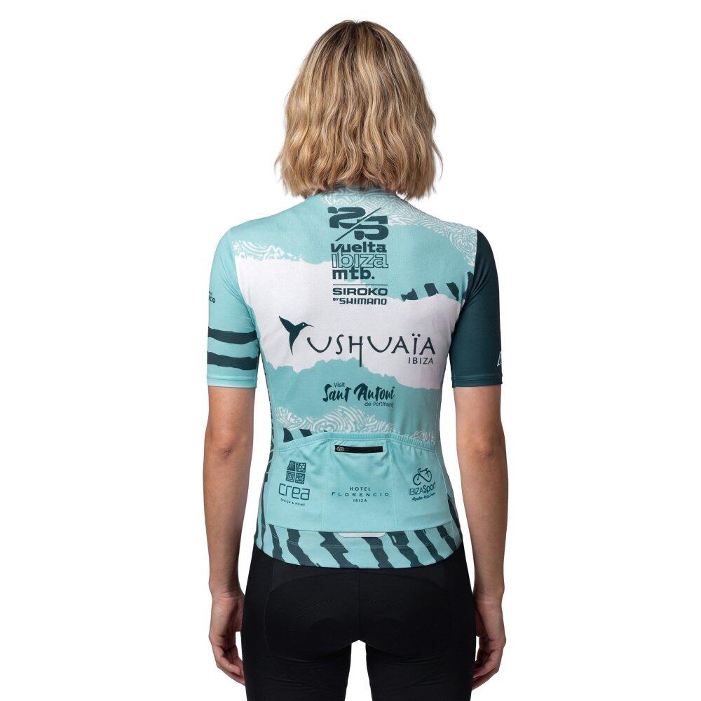 Maglia da ciclismo a maniche corte da donna Vuelta a Ibiza MTB x Siroko VIBZ 26 2/4