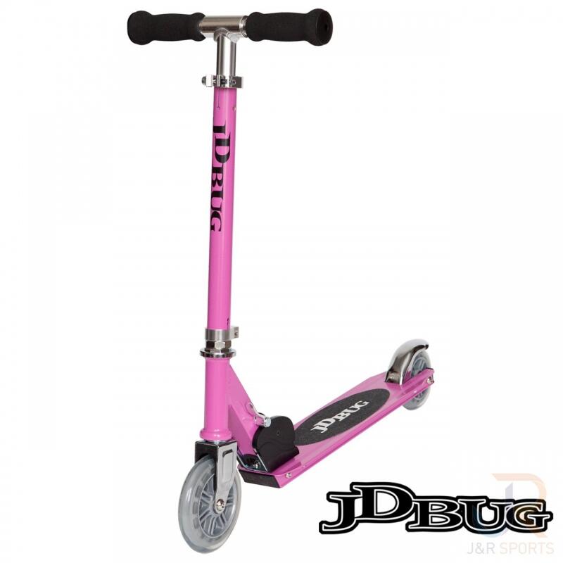 Jr Street Scooter, Lightweight, Folding Kick Scooter - Pastel Pink
